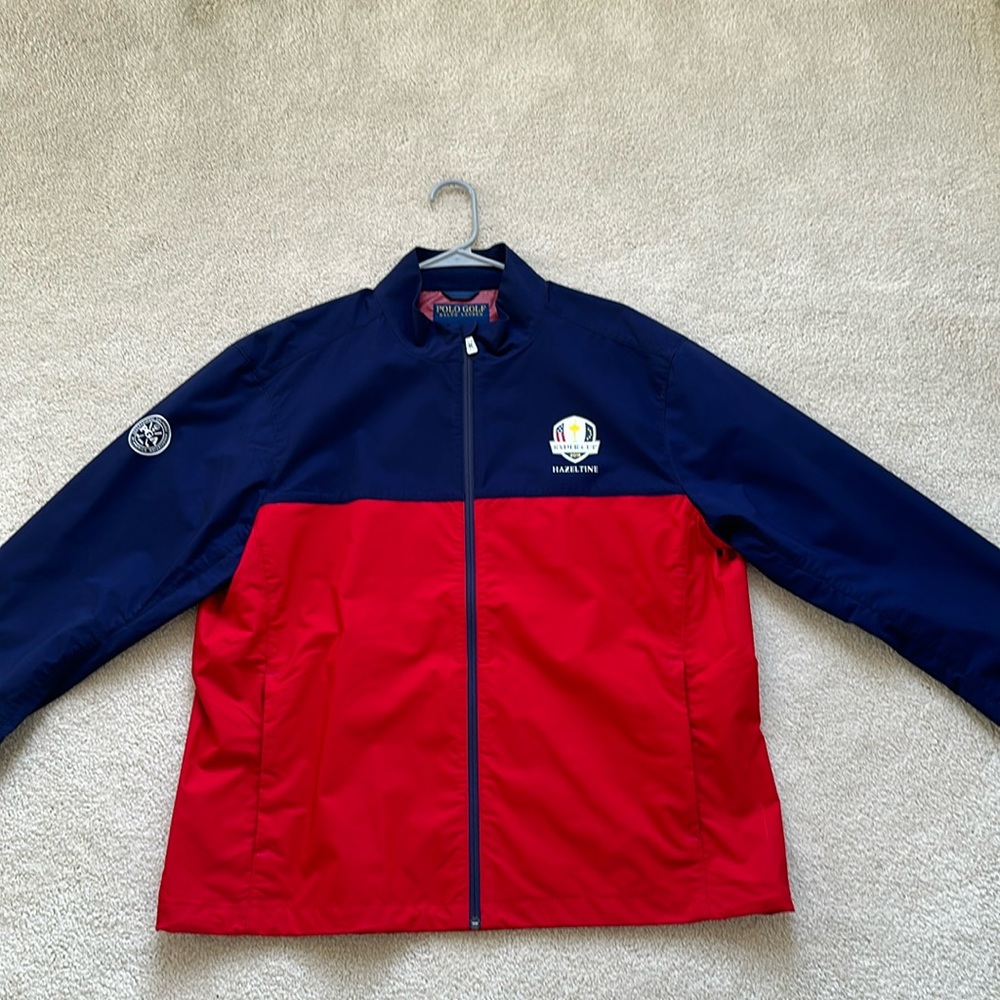 Polo Golf Ralph Lauren Ryder Cup Jacket Size L, Water Resistant